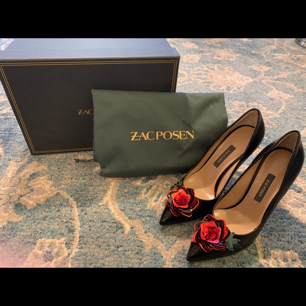 Never Been Worn! Zac Posen Victoria Pumps - Black